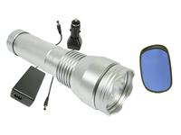 RECHARGEABLE HID TORCH 25W IN ALUMINIUM [MFL009]