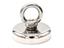 48MM Diameter Nickel Coated Neodymium Fishing Magnet With M5 Eyebolt - 60KG Pull [MGT FISHING MAGNET  60KG]