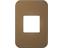 One Double Module Cover Plate (Bronze) [V6103BZ]