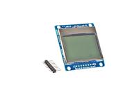 6" LCD NOKIA 5110 LCD MODULE WITH BLUE BACKLIGHT. [BMT NOKIA5110 DISPLAY BLUE]