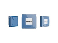 Wireless Wall-Mounted Button for Manual Fire Alarm Activation, FREQ:868.0~868.6MHz, 2xCR123A, Operating Temp:0°С~+50°С, Compatibility:HUB 2 (2G/4G) HUB+, HUB 2+, HUB Hybrid 2G/4G & REX/REX2 Extenders, 102×104×39mm, 214g [AJAX MANUAL CALL POINT (BLUE)]