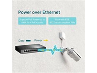 TP-LINK 8 Port Gigabit Desktop Switch with 4 Port PoE+ 10/100/1000Mbps, Auto MDI/MDIX, Switch Capacity:16Gbps, Windows 2000/XP/Vista/7/8, LINUX/MAC OS, 171x98x27mm [TP-LINK SG1008P]