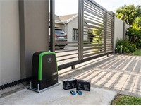Centurion D6 Smart Gate Motor Kit - Includes: 2X4 Button Remotes - 2X12V7AH Batteries - Base Plate & 2X2M Nylon Racks, Excludes Anti-Theft Bracket [CEN D6SMARTB00 KIT-NYL]