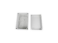 Plastic Waterproof ABS Enclosure, 950g, Rated IP65, Size :280x190x130 mm, 3mm Body Thickness, Impact Strength Rating IK07, Box Body and Cover Fixed with Plastic Screws, Silicone Foam Seal, Internal Lug for Circuit Board or DIN Rail Track. [XY-ENC WPP19-02 PS]