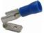 Insulated Piggy Back Disconnect Lug • 6.4mm Stud • for Wire Range : 1.17 to 3.24 mm² • Blue [LM25063]