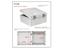 Plastic Waterproof ABS Enclosure, 1200g, Rated IP65, Size :280x280x130 mm, 3mm Body Thickness, Impact Strength Rating IK07, Box Body and Cover Fixed with Plastic Screws, Silicone Foam Seal, Internal Lug for Circuit Board or DIN Rail. [XY-ENC WPP24-02 JBMC]