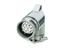 CIRC CON M23 SIGNAL RIGHT ANGLE HOUSING  MALE THREAD 300 Deg. ROTATABLE 28mm SQ. FLANGE 4x3,2mm MOUNTING HOLES [7433100000]