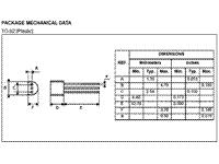 Sensitive Gate Triac • IT(RMS)= 1A • VDRM= 600V • TO-92 Package [TMS]