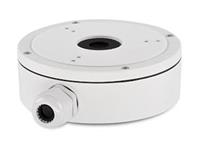 Hikvision Junction Box for Dome Cameras. Indoor/Outdoor, Hikvision White, Aluminium alloy material; 157×185×51.5mm [HKV DS-1280ZJ-S]