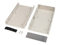 Polystyrene Enclosure 155X92X35 Grey Enclosure Metal [1598ASGY]