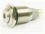 Vandal Resistant Push Button Switch 16mm Latching. Raised Button. Red Dot LED 12V - 2c/o 2A-36VDC -IP67- Stainless Steel (Anti Vandal) [AVP16R-L4SDR12]