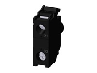 LED Module With integrated LED 110 V AC, Green, Screw Terminal, For Front Plate Mounting [3SU1401-1BC40-1AA0]
