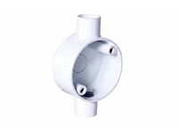 PVC Box 2 Way Top Entry [THRU BOX- L02]