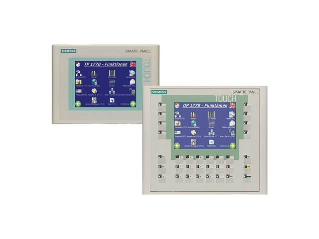 SIMATIC TP 177B 6" PN/DP STN 256 Color Display MPI/PROFIBUS DP Protocol RS485/RS422/USB Interface [6AV6642-0BA01-1AX1]