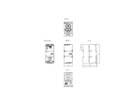 Compact Switch Module CSM 1277 for connecting SIMATIC S7-1200 and up to 3 further nodes to Industrial Ethernet with 10/100 Mbit/s; unmanaged switch, 4 RJ45 ports, [6GK7277-1AA10-0AA0]