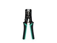 RJ45 Pass Through Modular Crimper Ratchet Type 195mm - Applications: RJ45, CAT.6A, CAT.7, RJ11/12/6P, End Pass plugs [PRK CP-376AR]