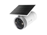 TP-Link Tapo Battery-Powered Security Camera with Build-In Solar Panel 4K Ultra HD, 8MP 3.17mm Lens, 3DNR/WDR, Built-In Microphone & SPKR, 1/2.7” CMOS, 7800mAh Lithium-Ion Battery, 2×Built-In Spotlights, WiFi 2.4/5GHz, IR Mode/ Full-Colour, IP65 [TP-LINK TAPO C465]