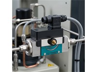 Flow monitor Viscosity-compensated DN 8 - G ¼ - Pressure: PN 200 0.5 - 8 l/min oil 30 ... 330 mm²/s IP65 [HD2K-008-GK-008]