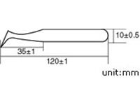 1PK-110T :: Non-Magnetic Cutting Tweezer [PRK 1PK-110T]