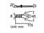 PM-396F :: 115mm AISI420 Stainless Steel Cutting Plier with Dual Colour TRP Handles and Polyoxymethylene Spring for 1.3mm Copper Wire [PRK PM-396F]