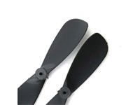 Propellor One pair black 0.8X46mm [HKD 46MM FW PROPELLOR 1EA CW/CCW]