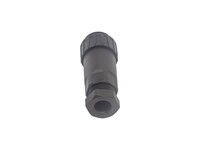 Circular Connector Machinery IP67 Screw Lock Cable End Plug 3 Pole Male 16A 400V Wire Gauge Max 2.5MM2 AWG14 [CA3LS13ZK-E]