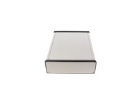 Aluminium Anodized Enclosure 220x165x51,5mm Clear [1455T2201]