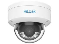 HiLook ColorVu Dome Network Camera 2MP 2.8mm Lens, Up to 30m IR, 1/2.8" CMOS, H.265+, 24/7 Vivid Colorful Images, 32 Kbps~8Mbps, CBR, VBR, iVMS-4200, HiLookVision, WDR, 1xRJ45 10M/100M, 12VDC ± 25%, 0.4A, PoE:802.3af 36-57V, IP67 [HLK IPC-D129HA 2.8MM]