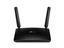 TP-LINK Wireless Dual Band Gigabit Router 4G+Cat6 AC1200 , 1×10/100/1000 Mbps LAN/WAN Port , 3×10/100/1000 Mbps LAN Ports , Micro SIM Card Slot , 2.4GHz & 5GHz , I/P:100~240VAC , O/P:12V1.5A , 2x4G LTE Antennas , 202×141×33mm [TP-LINK MR600V2]