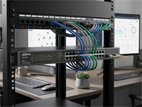TP-LINK 28 Port Smart Switch 10/100/1000Mbs Desktop Switch with 4 Gigabit SFP Slots, Auto MDI/MDIX, Bandwidth 56 Gbps, 440×220×44mm [TP-LINK SG2428P]