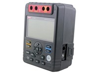Insulation Resistance Tester 600V AC/DC Res Test Voltage 500/1000V/2500V, Auto Range Auto PWR OFF, Low Batt Indication, Data Storage18, Comparison, DAR, PI, USB Interface, LCD Backlight, Analogue Bar GRAPH30, Overload Indication, Timer [UNI-T UT512]