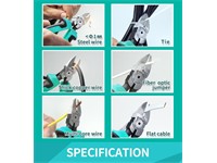 Precision Diagonal Cutting Plier 160mm [PRK PM-806FG]