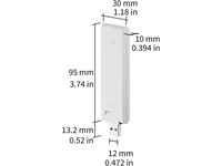 Aqara Smart Home USB HUB, Wireless Protocols: Wi-Fi 6 (2.4GHz), Zigbee/Thread, Bluetooth 5.2 | Up to 20 Zigbee + 20 Thread Devices, Input：5V~0.5A, Operating Temp:-10℃~40℃ (14°F~104°F), 108×30×8mm [AQARA HUB M100]