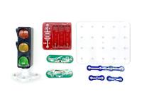 STEM ELECTRONIC SCIENCE BUILDING BLOCKS , TRAFFIC LIGHT  MODEL  KIT .REQUIRES 3 X AA BATTERIES (NOT INCLUDED) RECOMMENDED AGE 5+ [EDU-TOY BMT TRAFFIC LIGHT MODEL]