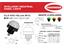 Industrial Smart - I/O Link Interface LED Panel Dome Signal Lamp - 3 Color RYG - 50mm OD 24VDC - 30mm Panel Cut Out  w/M12 Connector [CLX-O50 IO-LINK -M12]