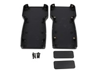 ABS Enclosure T-shape 210 x 100+86 x 32mm Soft Side Black IP54 [1553TBK]