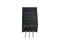 MORNSUN DC/DC Converter VI=24V (16-36V) / 12V (8-20V) VOUT =12VDC@1000MA / -12VDC@-300MA 90 DEG Leads [K7812-1000R3L]