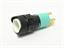 Ø18mm Round Push Button Switch Illuminated Momentary • IP65 • Plug-In • 1P [P1800M1P-65]