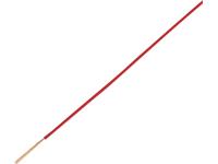 Automotive Cable FLRY Type B 1 x 1 mm² Red, Stranded Copper Conductor, Temp Stability:(3000 h) -40°C to +105°C, Test Voltage:1 kV (Effective Value) : Breakdown Voltage:5 kV (Effective Value) , Outer Ø Min-Max:1,9-2,1, Special PVC Core Insulation [CAB28524]