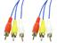 Patch Cord 3xRCA plug~ to~3xRCA plug - 1.5m [PATCHC 3X3RCA1,5]