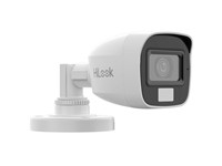 HiLook Mini Bullet Camera 2MP 2.8mm Lens, Up to 20m IR, Smart Hybrid Light, PAL/NTSC, Digital WDR, Switchable TVI/AHD/CVI/CVBS, Auto/Color, 1080p@25fps, DWDR/BLC/HLC/Global, 12VDC±15% Max3.2W, Built-in Mic, Plastic, IP66 [HLK THC-B127-LPS 2.8MM]