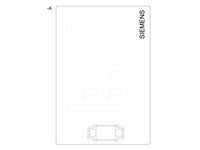 Operator Panel with Display for SIMOCODE Pro V7 LEDs for Status Display and 4 Freely Assignable Keys for Manual Control, Color: Titanium Gray [3UF7210-1AA01-0]