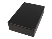 Enclosure Diecast Aluminium Black 222 x 146 x 55mm Liquid Resistant IP66 [1550WGBK]