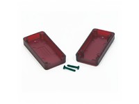 Enclosure ABS Miniature Plastic 50 x 25 x 15.5mm for USB Translucent Red IP54 [1551USB2TRD]