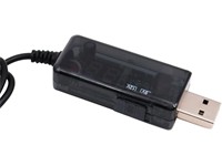 USB DC 5V TO 9V/12V Step-Up Converter Power Cable. 9V or 12V Selected by a Switch. Includes LED Display to Show Voltage [USB DC 5V TO 9V/12V POWER CABLE]