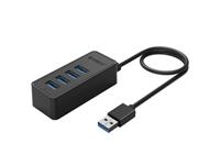 4 PORT USB3.0 HUB BLACK [ORICO W5P-U3-100-BK-PRO]