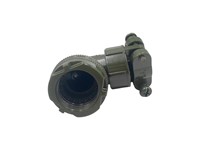Elbow Backshell For XY3106A-16S Series Connectors Includes Cable Clamp [XY-LB3108F-16S]