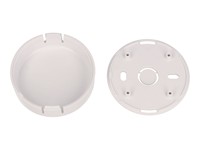 ABS Plastic Miniature Enclosure - Snap-Fit / Wall-Mount Round 60x20mm Unvented IP30 - White [1551SNAP12WH]