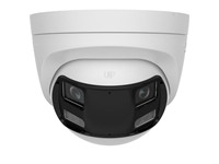 Hikvision 3K ColorVu Dual-Lens Turret Camera, 2.8mm Lens, 40m IR, 3K CMOS, 3D DNR, Horizontal:FOV:180°, Vertical FOV:75°, STD/HIGH-SAT/HIGHLIGHT, Built-in Microphone, WDR, BLC, HLC, Global, 24/7 Color Imaging with F1.0 Aperture, 12VDC, IP67 [HKV DS-2CE72KF3TP-DLS180 (2.8MM)]