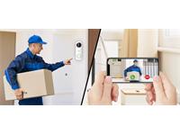 IMOU Video Door Bell 5MP, Night Vision:5M(16.5ft) Distance:2.0mm Fixed Lens, Two-Way Bi-Directional Talk, Built-In-Mic, Alarm Notification, Human Detection, Dual Band Wi-Fi: IEEE802.11b/g/n,2.4GHz & 5GHz, IMOU Life APP:iOS, Android , IP67 [IMOU DB61I-W-D4P]